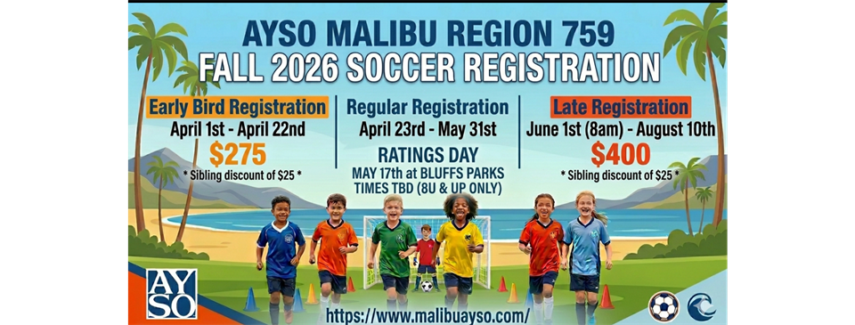 Fall 2026 Registration